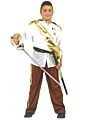 Carnival Boys Costume European Brass Hat Cosplay Clothes White Coat Party--Hsg90170