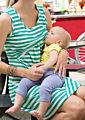 Pregnant Women Casual Breastfeeding Nursing Dress Sleeveless Loose Striped Pregnancy Maternity Long Dresses