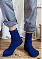 Plain Stripes Men Cozy Socks Warm Tube Floor Fluffy Sock Crew Home Socks Thick Indoor Sleeping Chaussette