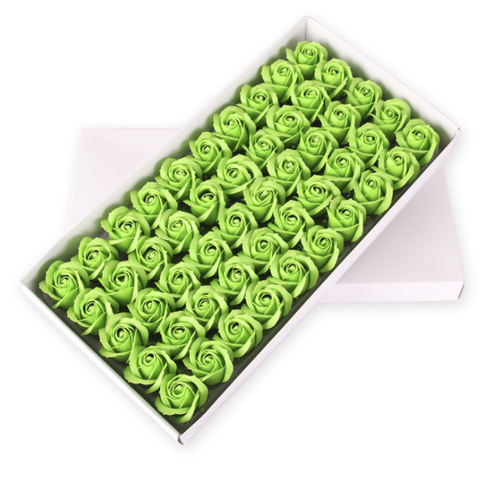 Soap Flowers Roses Artificial Flowers Bath Flower for Gift Box Set