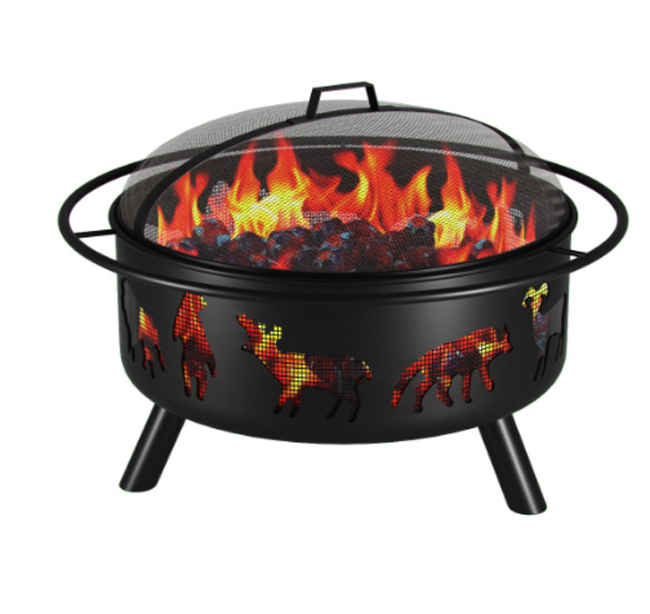 Grill Fire Pit Laser Cut Fire Pit Lightweight Fire Pit