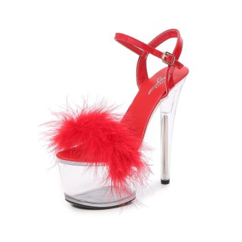 17Cm Pole Dancing Shoes Model Performance Shoes High Heel Sandals For