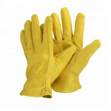 Ab Grade Driver Gloves Cowhide Leather Safety Work Glove Price