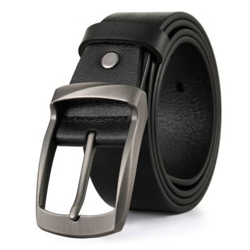 Adjustable Mens Leather Belts 100% Genuine Leather for Male