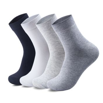 Asian Fashionable in Stock Men Business 100% Cotton Socks