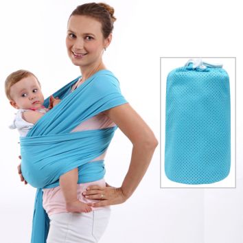 Baby Carrier Sling for Newborns Soft Infant Wrap Breathable Wrap Hipseat Breastfeed Birth Comfortable Nursing Cover