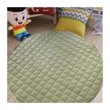 Baby Soft Vegan Leather Quilted Texture Play Mat Picnic Mat Indoor Diamond Crawling Pad Brinquedos