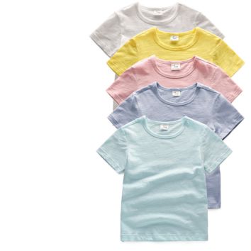 Bamboo Tshirt Plain Kids T Shirt Blank Kids Tshirt
