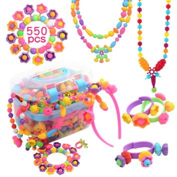 Beads Toys Kids Jewelry Making Kit Art and Craft Kits Diy Bracelets for Girls