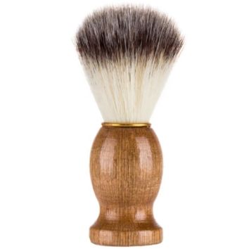 Beauty Tools Solid Wood Handle Soft Bristle Hair Men Beard Makeup Shaving Brush