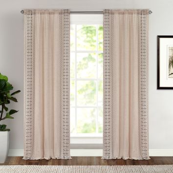 Bohemian Embroidery Textile Drapery European Curtain Designs Window Curtain Fabric