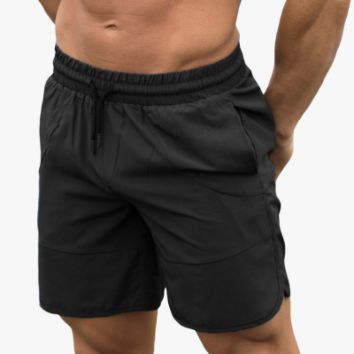 Breathable Drawstring Training Running Mens Workout Shorts for Men Gym Shorts Men Workout Shorts