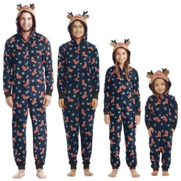 Christmas Pjs Onesies for Women Matching Family Pajamas Sets