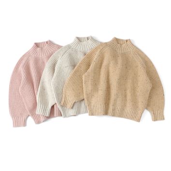 Clothes Kids Baby Chunky Knit Sweater Oversized Pullover Toddler Sweaters Girls