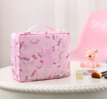 Colorful Pattern Light Daily Storage Oxford Cloth Travel Bag Cosmetic Bag