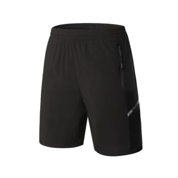 Comfortable Running Unisex Quick-Dry Jogging Sports Sport Shorts with Zip Pockets
