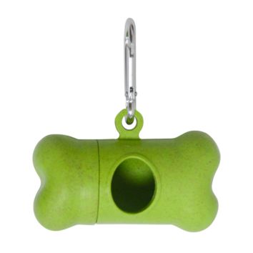 Compostable Pet Dog Waste Bag Poopbags Biodegradable Green Dog Bone Poop Bag Dispenser