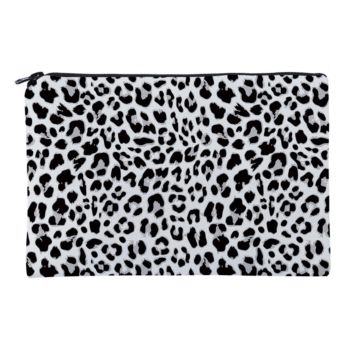 Cosmetic Bag Leopard Pattern Storage Bag Portable Travel Wash Multifunctional Clutch
