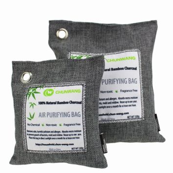 Customized Design Odor Absorber Air Purifying Bag Bamboo