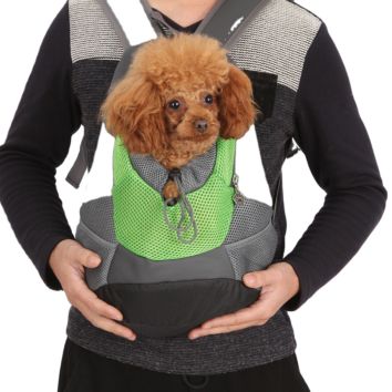 Dog Carrying Bag Carrier Backpack Puppy Mesh Portable Travel Backpack Pouch for Small Cats and Dogs Pet Travel Pet Backpack