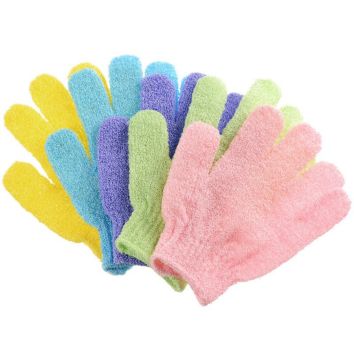 Body Scrubber Exfoliating Home Bath Gloves