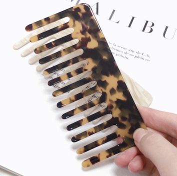 Durable Plastic Anti-Static Multiple Color Hair Comb Wide Tooth Comb