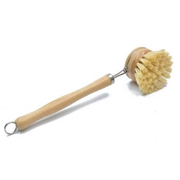 Eco-Friendly Natural Bamboo Dish Brush Wooden Dish Brush Sisal Bristle Dish Cleaning Brush