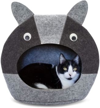 Eco Friendly Washable Felt Pet Bed Cave for Cat Small Dog