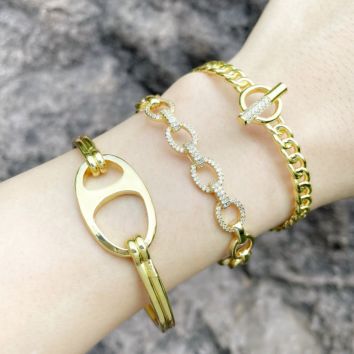 European and American Serpentine Bracelet Personality Ins Net Red Opening Bracelet Jewelry