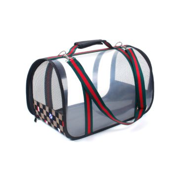 Eva Pet Cat Bag, Convenient and Transparent Go Out Backpack Portable Transport Cat and Dog School Bag