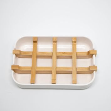 Fiber Bamboo Natural Dish Wash Bar Compostable Soap With