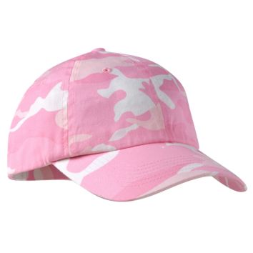 Fitted Breathable Retro Army Military Style Camo Camouflage Pattern Pink Cap Hat Baseball