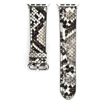 Foreign Trade Explosion Product Printed Snake Skin Design Strap for Apple 38Mm 42Mm Apple Watch Strap
