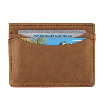 Front Pocket Mens Thin Slim Leather Card Holder Wallet