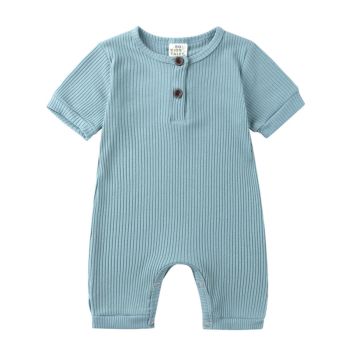 Girl's Rompers Boy Zip Baby Romper Suitable for Both Boys and Girls