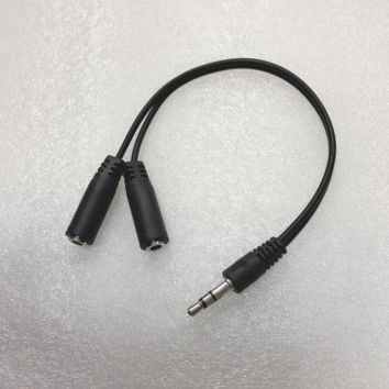 Gold Plated Connector Metal Head Aux Cable 3.5Mm Audio Cable