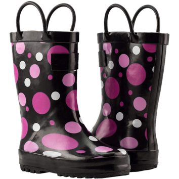 Gumboots for Baby Waterproof Children Rubber Rain Boots Kids