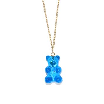 Gummy Bear Necklace 18K Gold Chain
