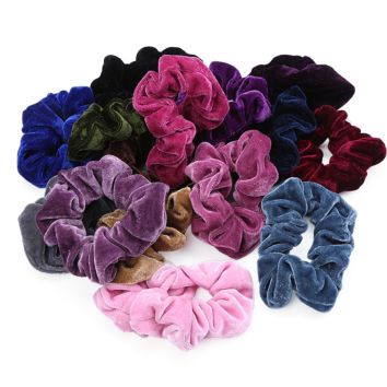 Hair Accessories Elastic Hair Bands Hair Ties Ropes Velvet Scrunchies for Women or Girls