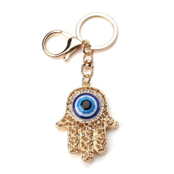 Hamsa Hand Blue Eye Evils Eye Keychains