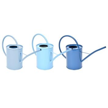 Blue shades indoor watering can ass