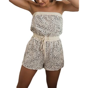 Leopard Rompers