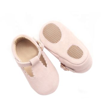 Wholesale Infant Walking Shoes Leather T-bar Girls Dress Shoes