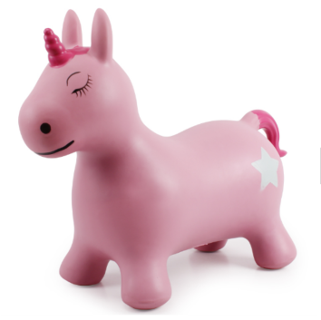 Inflatable Unicorn Jumping Animals with Light and Music