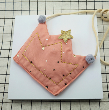Ivy80014B European Girls Kids Mini Bag Crown Pattern Bag Small Coin Purse
