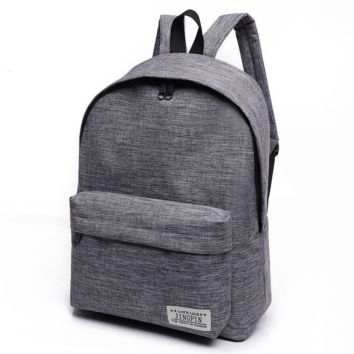 Lightweight Travel Laptop Outdoor Canvas Backpack