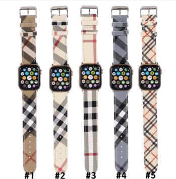 Luxury Leather Pu Watch Band for Apple Watch Series 38/40Mm 42/44Mm
