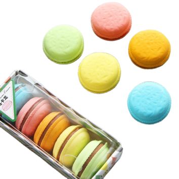 Macaron Sandwich Biscuit Pencil Eraser Stationery Eraser Student Cute Eraser