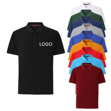 Man Uniform Design Plain Pique Golf T-Shirt 100% Cotton Fabric Polo Shirts Polo Shirts