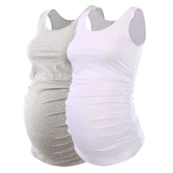 Maternity Clothes Pregnant Tank Tops Matern Vest Sleeveless Tanks Shirt